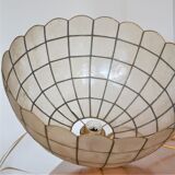 Mother-of-pearl and brass suspension