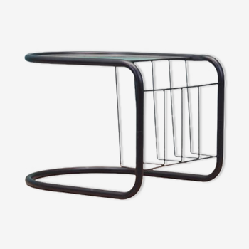 Glass table, Danish design, 1970s, made in Denmark