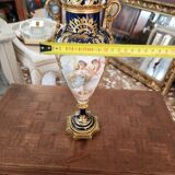 Vase Sèvres bronze frame nineteenth