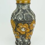 Mid century vase carstens model 7161-30 flower relief decor