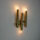 TUBULAR WALL LIGHT FROM MAISON SCIOLARI, 3 LIGHTS, ITALY, 1970