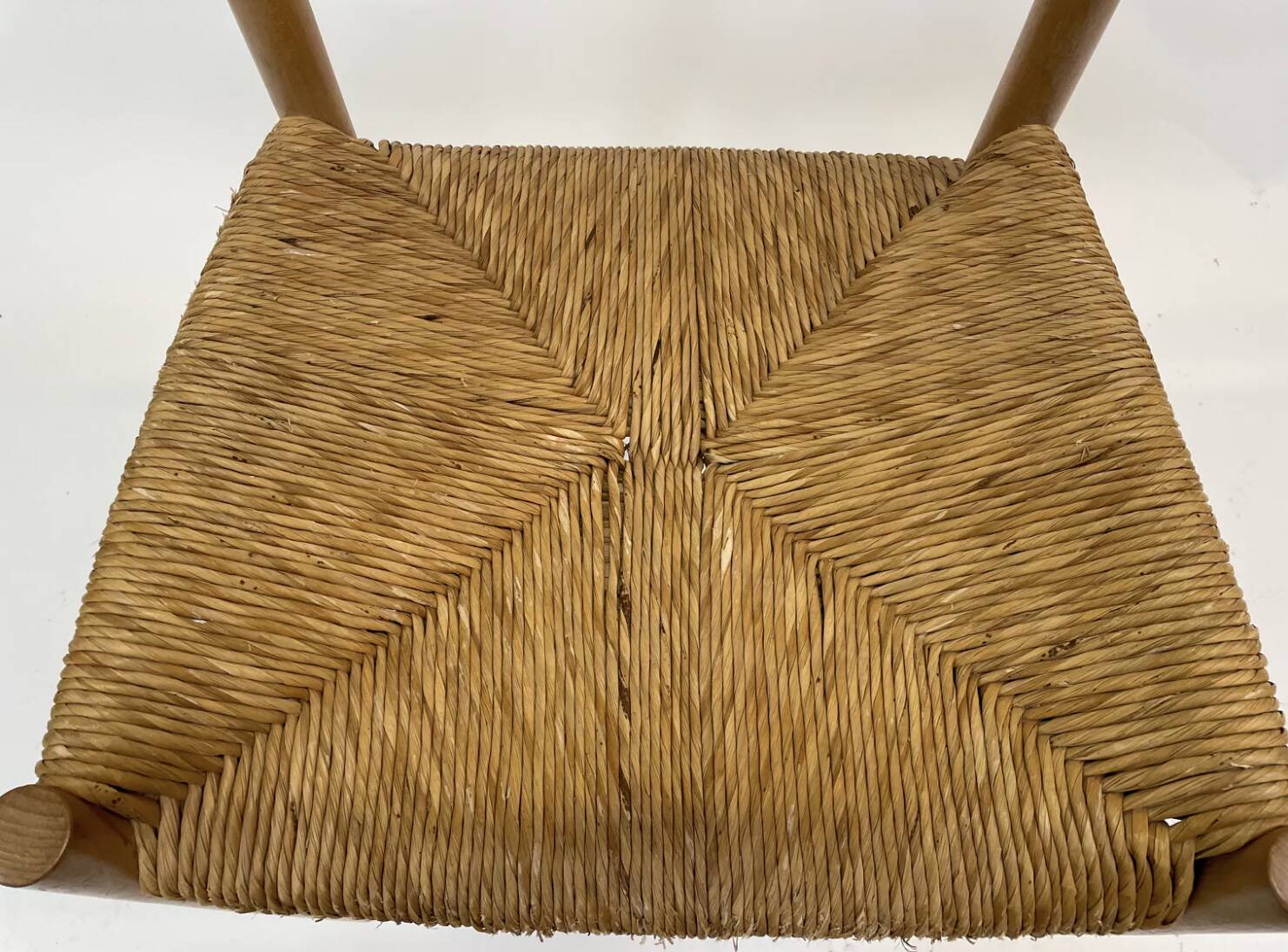 Vintage chair danish design papercord 60s dining chair