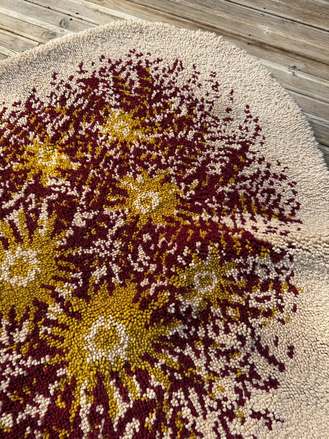 70s wool rug