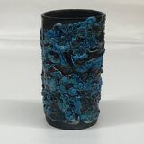 Vallauris seafoam cuff vase
