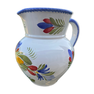 Pichet à eau/lait signé Quimper vintage