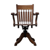 Antique English captain's chair