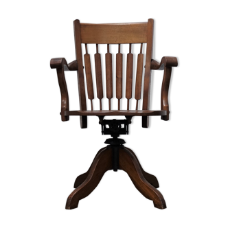 Antique English captain's chair