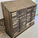 Printing cabinet circa 1900
