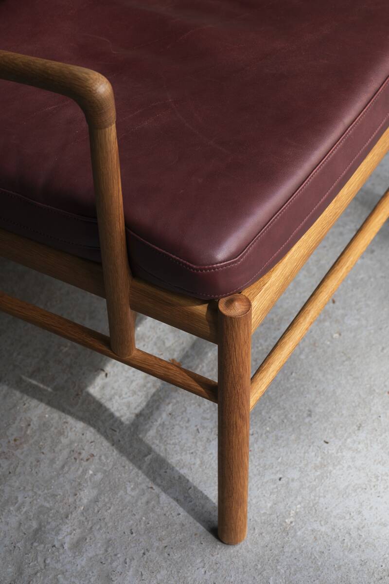 Colonial chair 'PJ-149' by Ole Wanscher, Denmark, 1990s