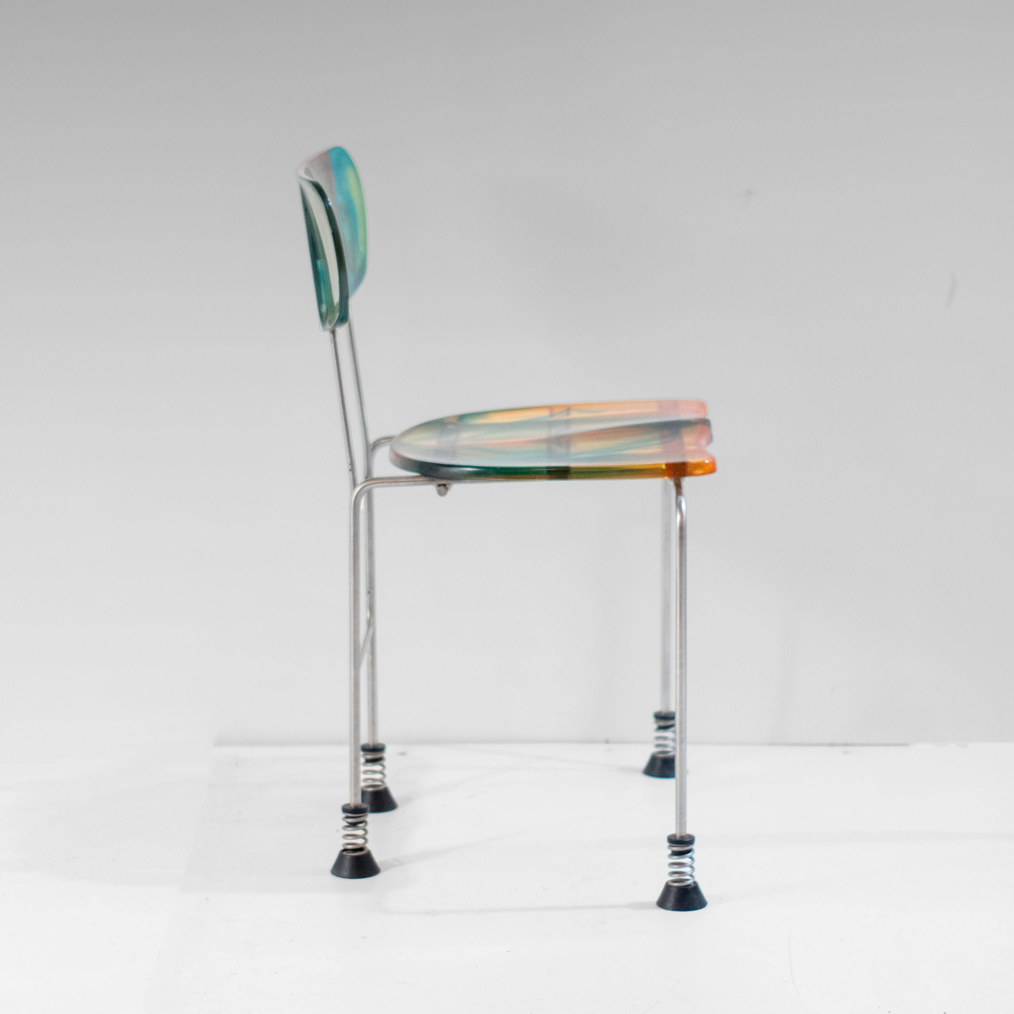 Italian Design Chair Broadway by Gaetano Pesce for Bernini, 1993