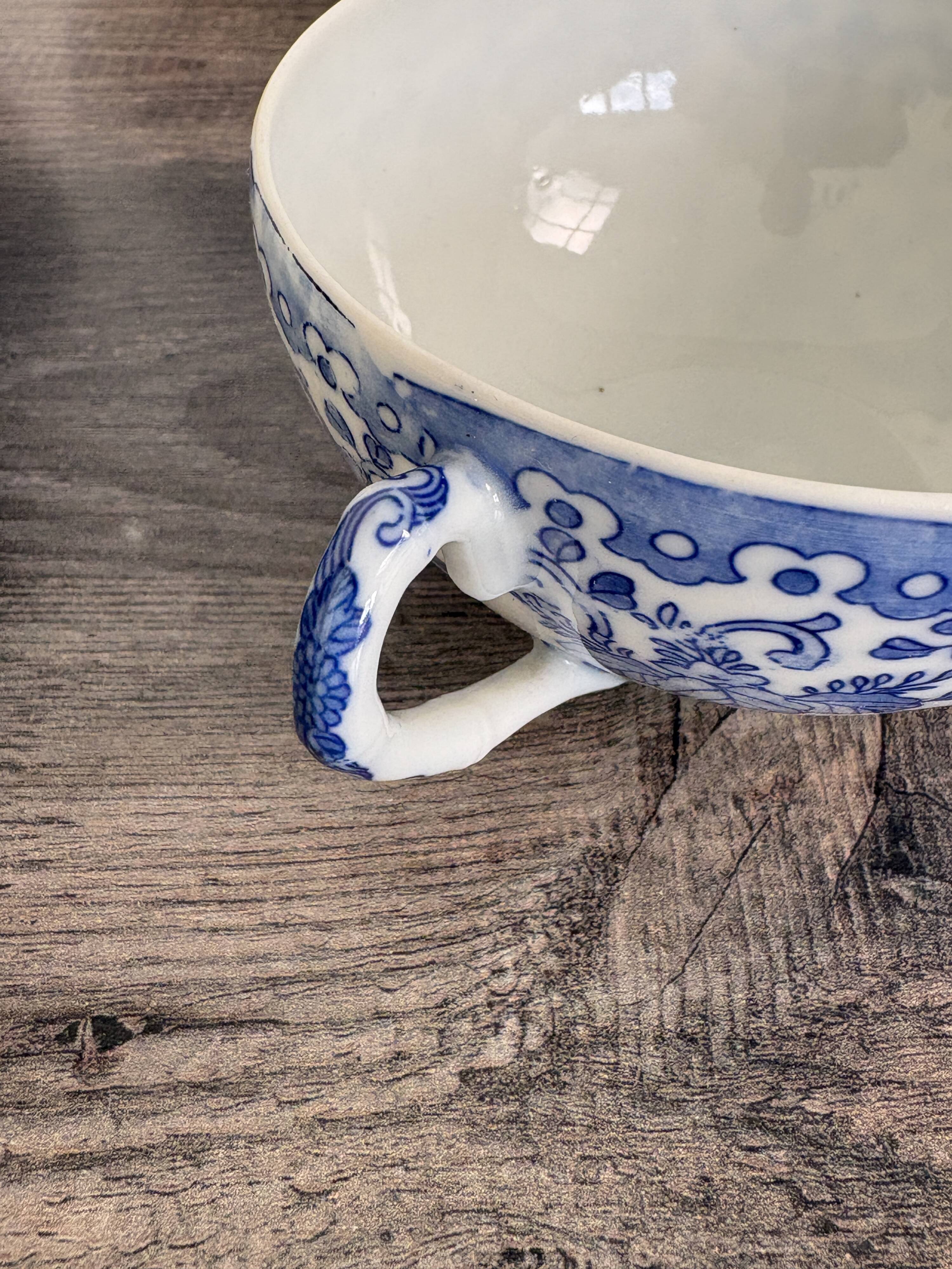 Ancient Japanese tea service Phoenix Decor – Early 20th century