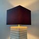 Vintage porcelain lamp from the 70s