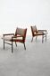Modernist Armchairs, 1950s, Set of 2