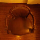 Leather armchair