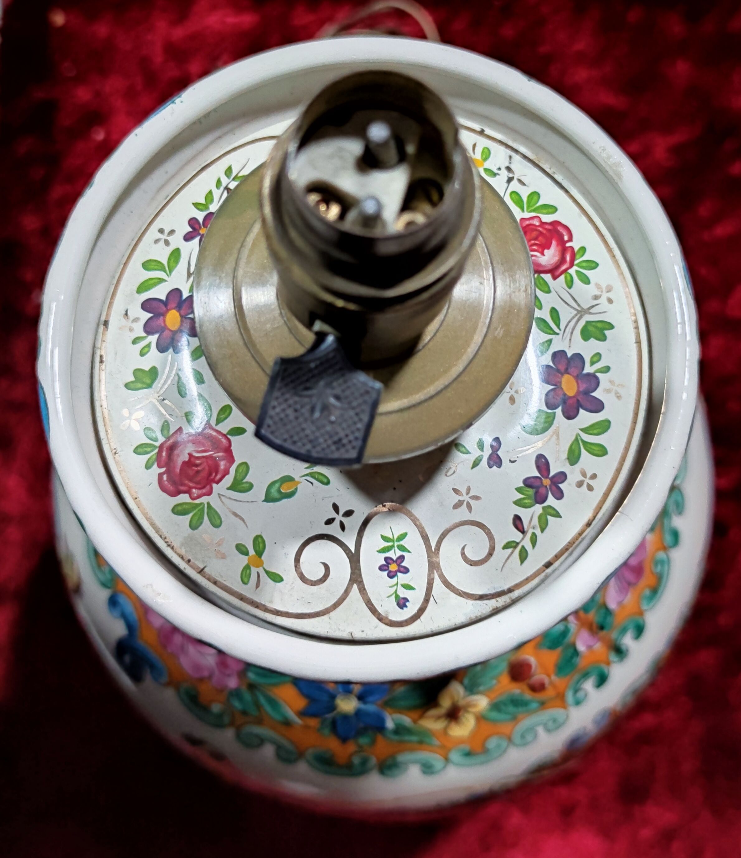 Pied de lampe