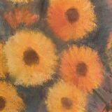 Still life with daisies, signed and dated 1979