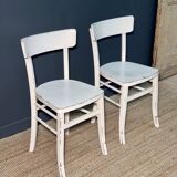 Pair of bistro chairs