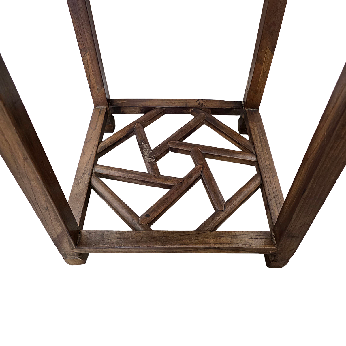 Antique Chinese Wooden Plant Table, late 1800s