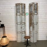 Old patinated shutters