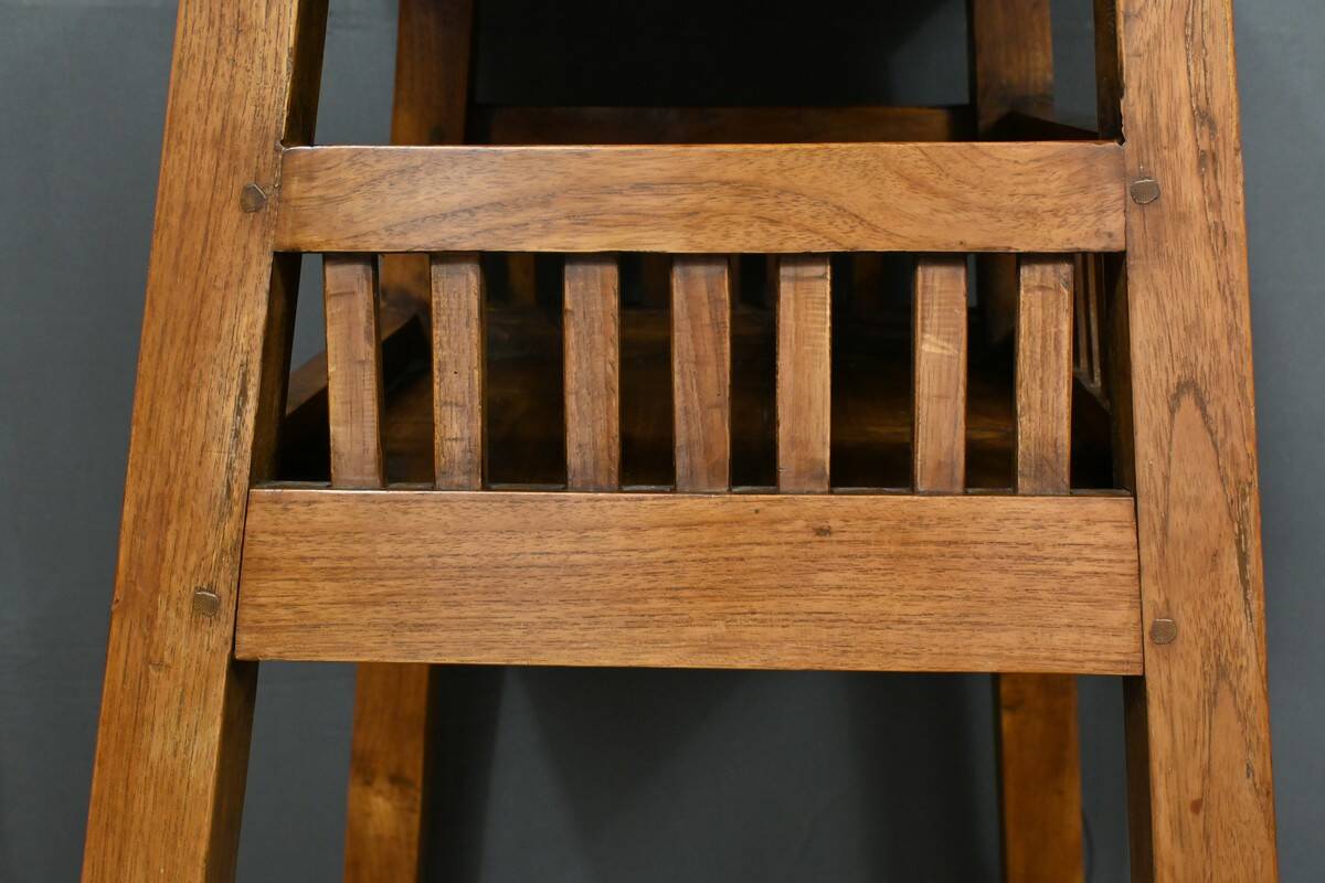 Walnut Sculptor's Stand – 19th Century