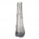 Bean vase, mid-century modern, transparent glass, Ząbkowice, Poland, 1970s
