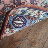 Handmade Turkmen silk carpet 163x117cm