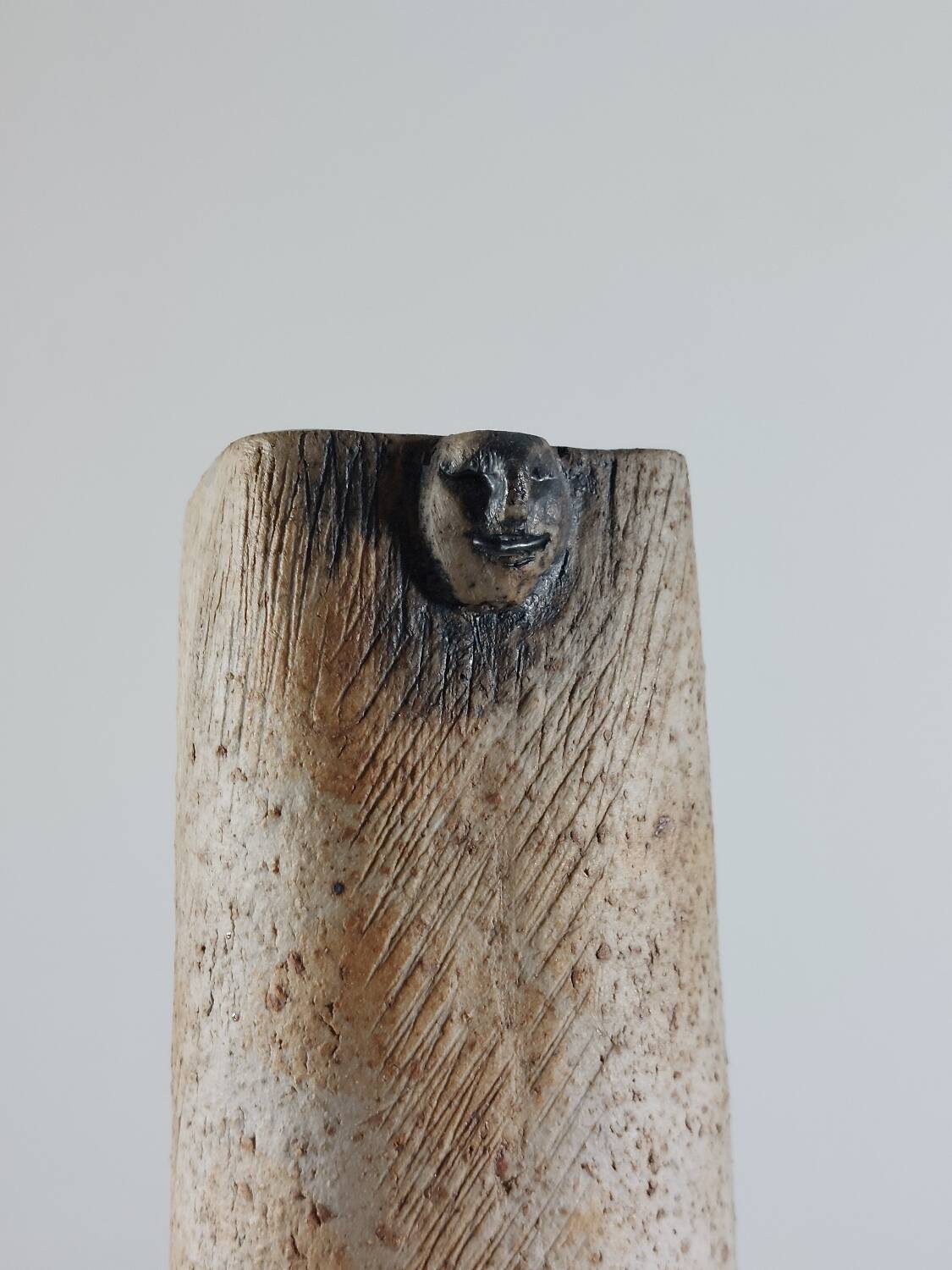 Vintage mid-century handmade ceramic vase