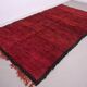Tapis marocain vintage en laine berbère fait main