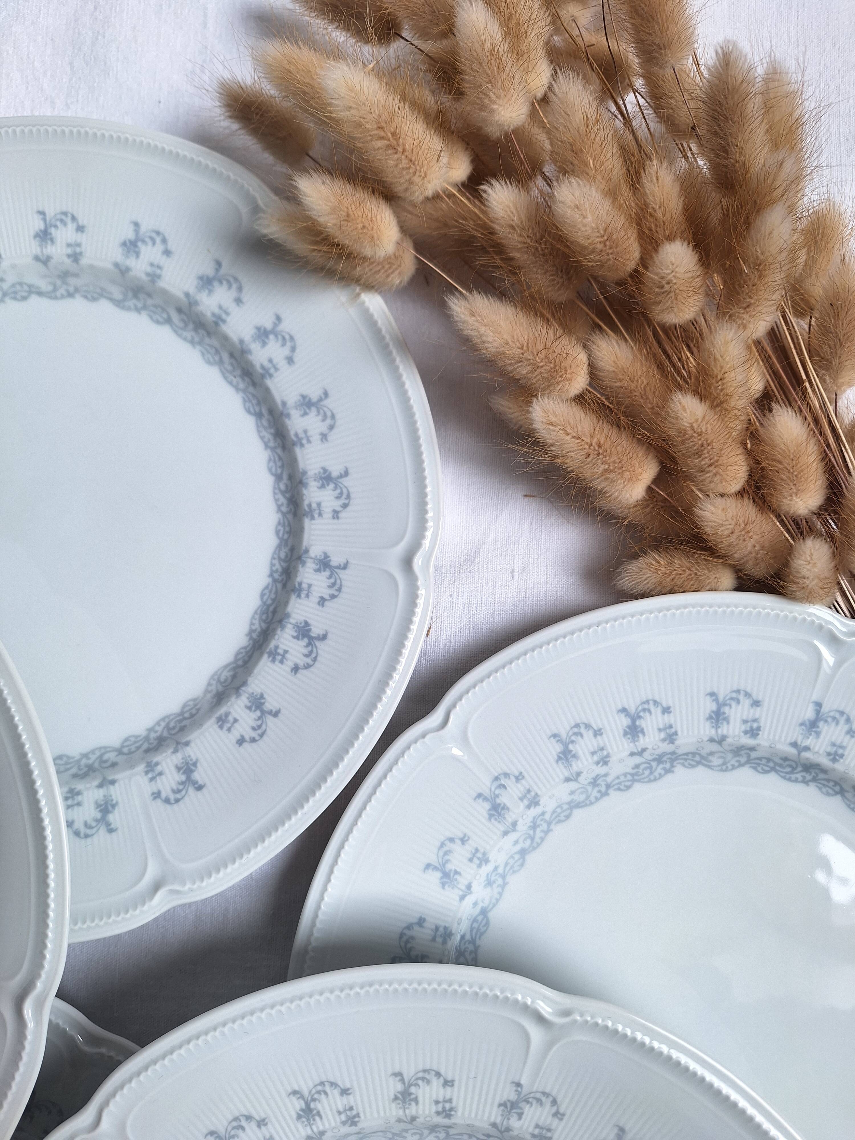 Limoges porcelain flat plates