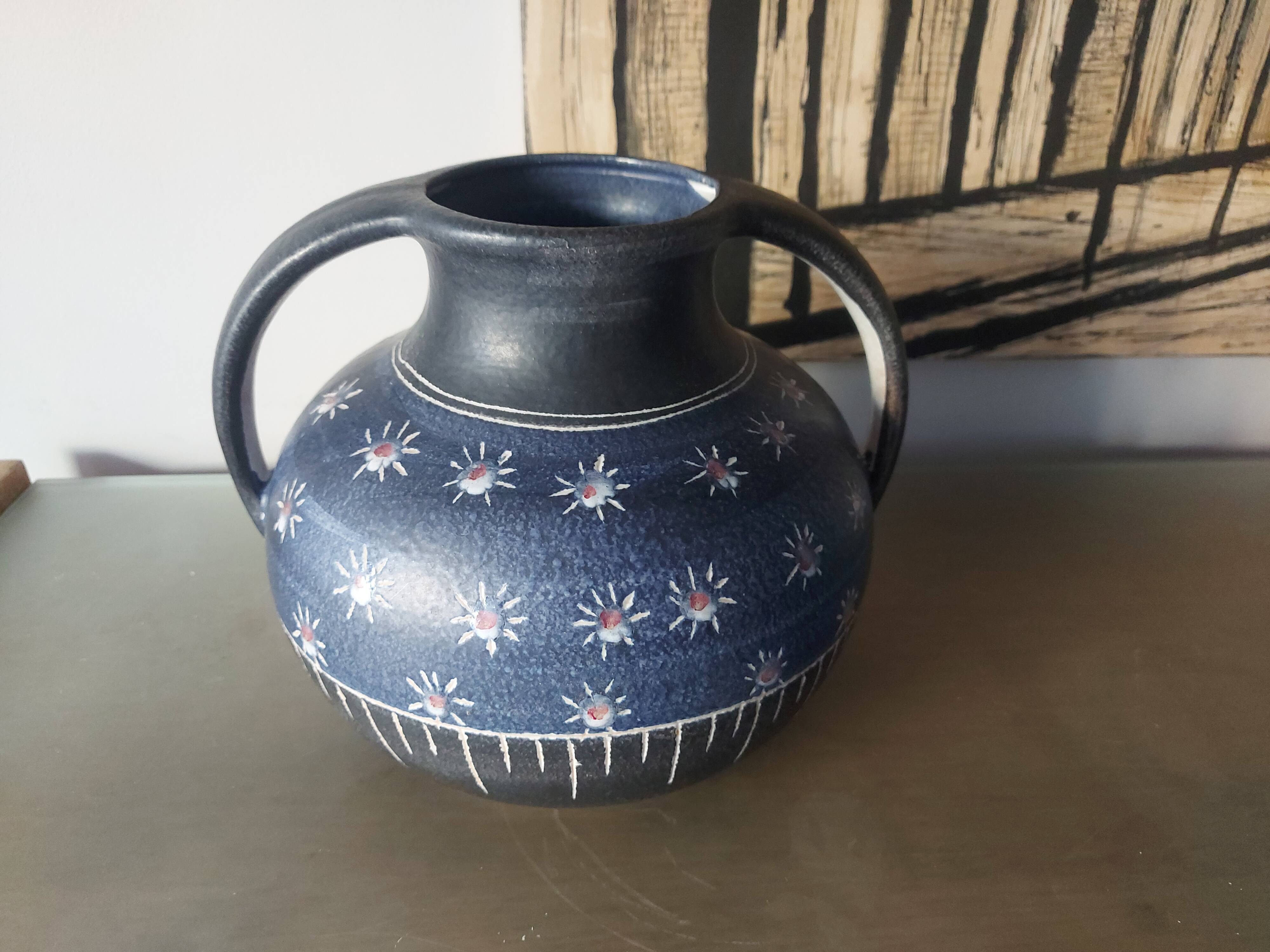 Italian ceramic vase Ita-lica Ars