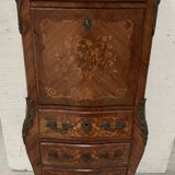 Louis XV style lady's secretary in light wood marquetry, 20th century