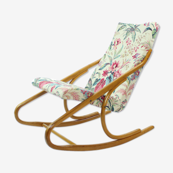 Rocking-chair par Ton, Tchécoslovaquie années 1960