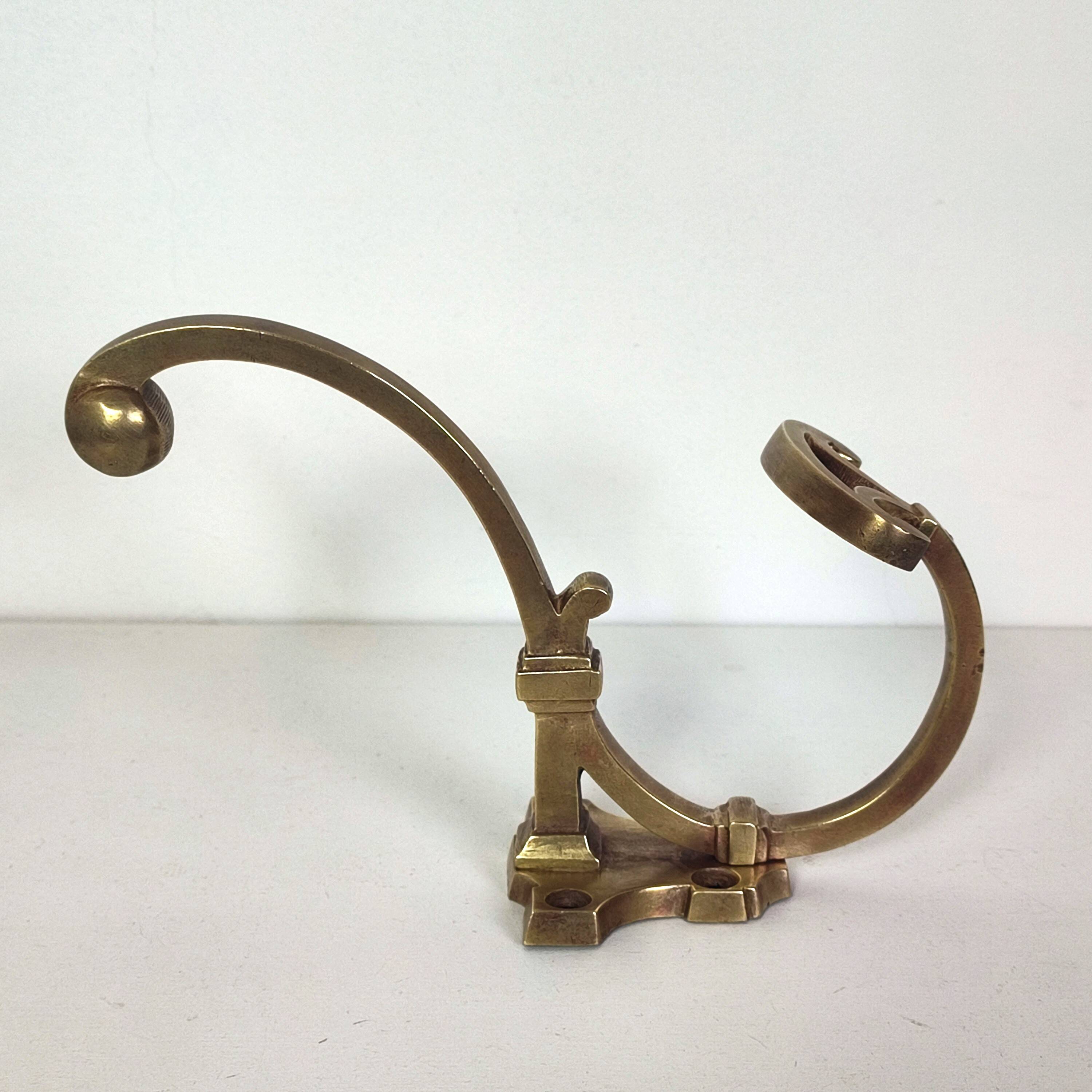 Pair of vintage coat hooks