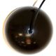 Metal spherical hanging lamp, Sweden, 1970