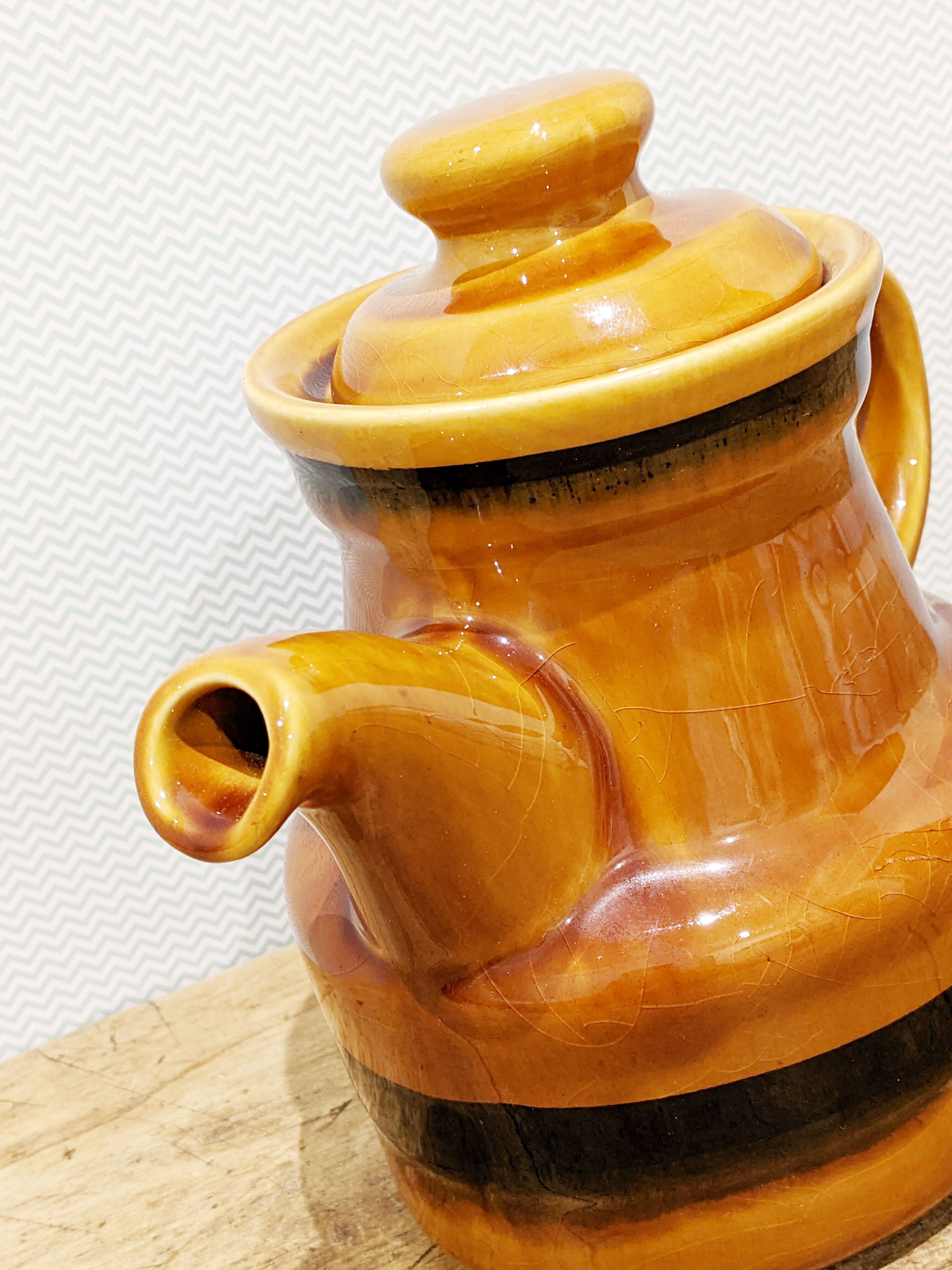 Vintage teapot '70 ceramic St Amand
