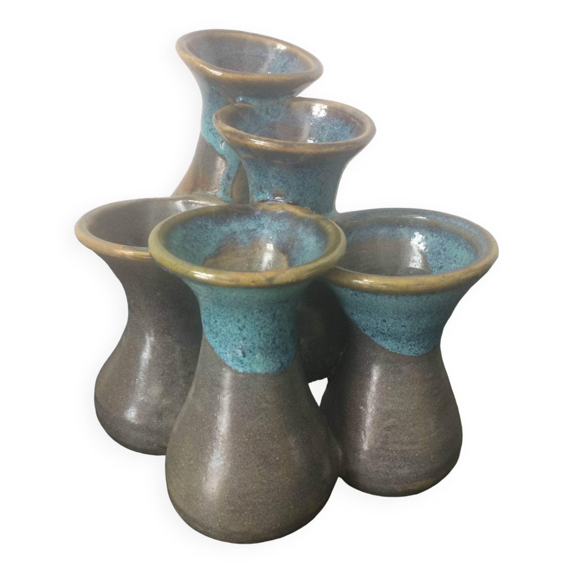 Ceramic vase signed Nika