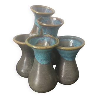 Ceramic vase signed Nika