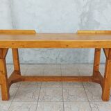 Vintage kitchen island loom table
