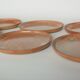 Series of 10 vintage sandstone plates