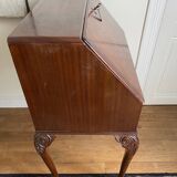 20th century sloping desk in mahogany
