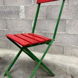 2 Chairs bistro brewery beer Moritz Pfaffenhoffen café folding terrace 1930