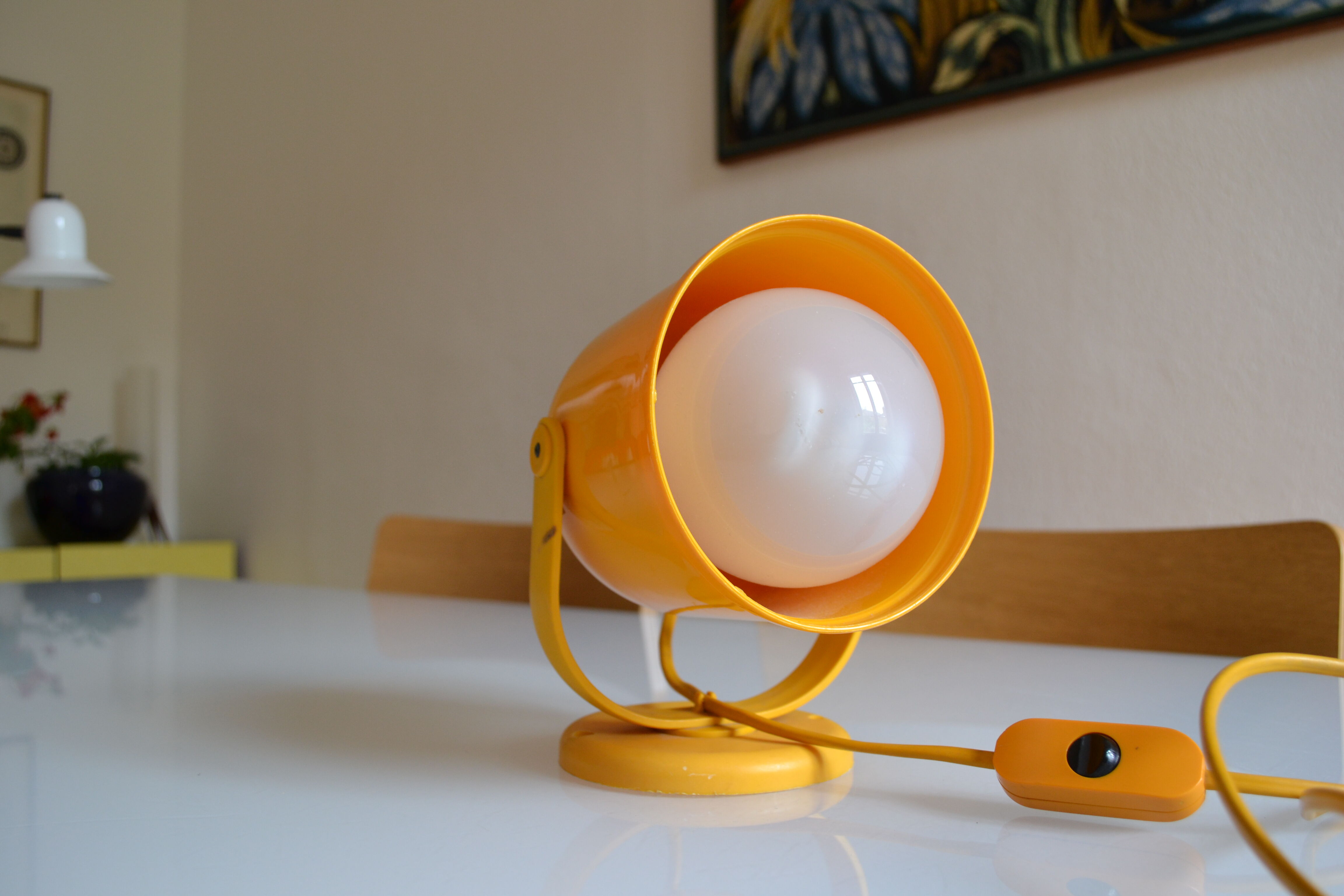 SPACE AGE ELENCO WALL LAMP SPOT LAMP, SWEDEN 1970's
