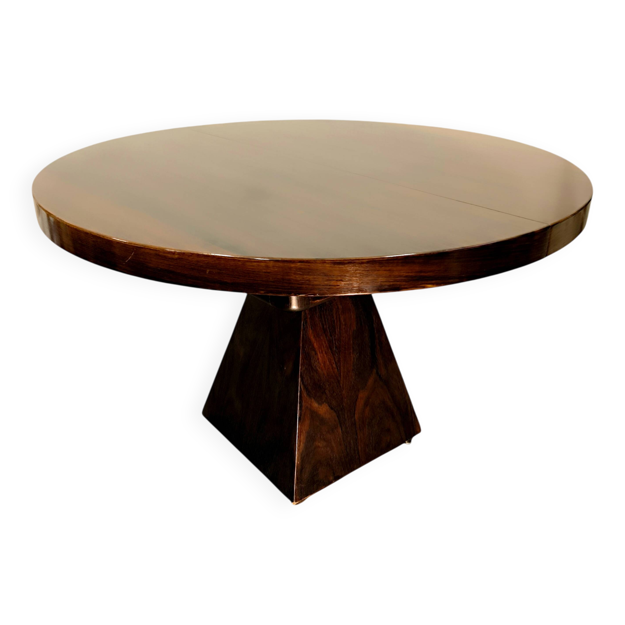 Extendable round table "Chelsea" by Vittorio Introini for Saporiti 1960