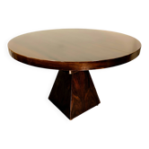 Extendable round table "Chelsea" by Vittorio Introini for Saporiti 1960
