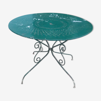 Table de Jardin en fer forger