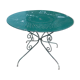 Garden table in wring iron
