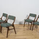 Chaises de sauteur à ski par Juliusz Kędziorek pour Zamojska, Pologne, années 1970, ensemble de 4