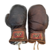 Pair of leather boxing gloves years 40