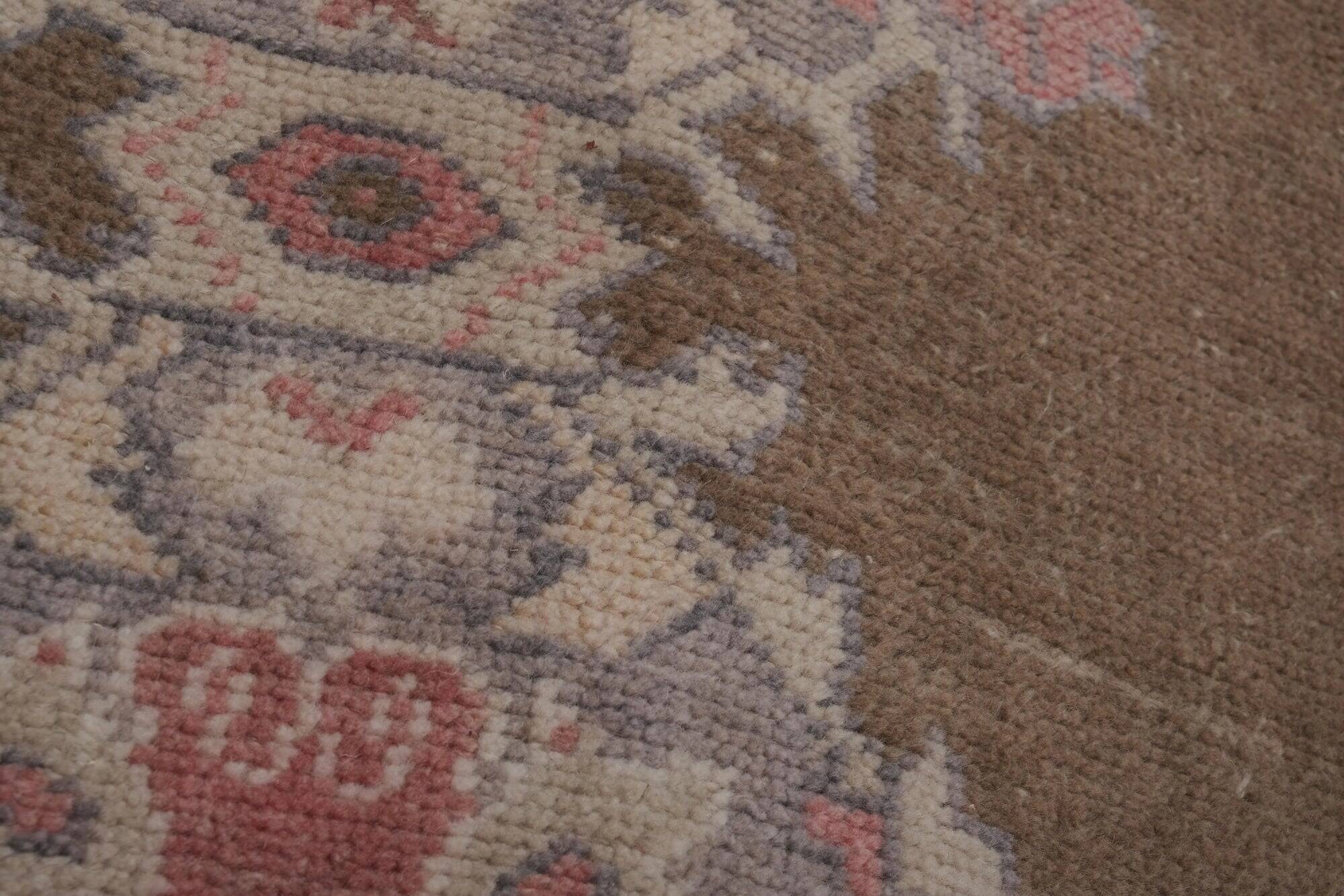 Vintage Turkish hallway rug 112x273 cm