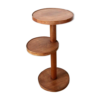 Porte plantes Art déco en bois